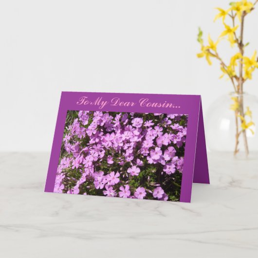 Aan Mijn Beste Neef… Kaart (Gele Bloem)