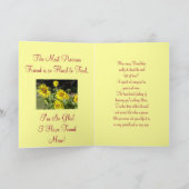 Aan mijn beste vriend, fijne verjaardag! kaart (Binnen)