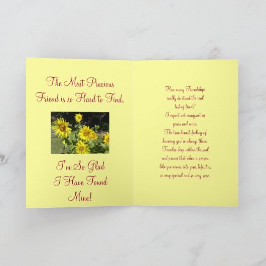 Aan mijn beste vriend, fijne verjaardag! kaart (Binnen)