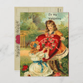 Aan Mijn Briefkaart van Valentijn (Voorkant / Achterkant)