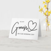 Aan Mijn Bruidegom op Onze Kaart van de Dag van (Gele Bloem)