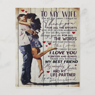 Aan mijn Cadeau van de vrouw Cadeau liefdesoffer Flyer