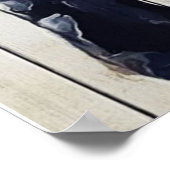 Aan mijn Cadeau van de vrouw | Cadeau liefdesoffer Poster (Hoek)