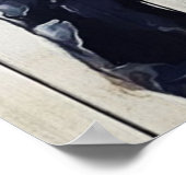 Aan mijn Cadeau van de vrouw | Cadeau liefdesoffer Poster (Hoek)