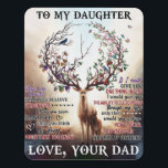 Aan mijn Deer Daughter Gift, Daughter Birthday Gif Deurbordjes<br><div class="desc">Aan mijn Deer Daughter Gift,  Daughter Birthday Gift</div>