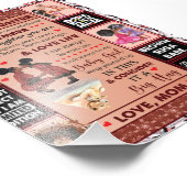 Aan mijn dochter Birthday Gift, Cute Mam Baby Gift Foto Afdruk (Hoek)