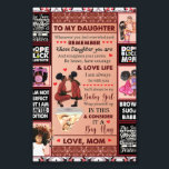 Aan mijn dochter Birthday Gift, Cute Mam Baby Gift Foto Afdruk<br><div class="desc">Aan mijn dochter Birthday Gift,  Cute Mam Baby Gift</div>