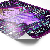 Aan mijn dochter Birthday Gift, Cute Mam Baby Gift Foto Afdruk (Hoek)