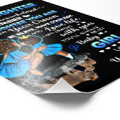 Aan mijn dochter Birthday Gift, Cute Mam Baby Gift Foto Afdruk (Hoek)