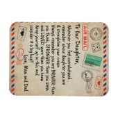 Aan mijn dochter Gift, liefdesbrief aan onze docht Magneet (Horizontaal)