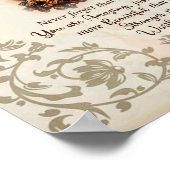 Aan mijn dochter Gift, liefdesbrief dochter en moe Poster (Hoek)