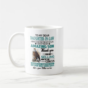 Aan mijn dochter in het Shirt van de wet Koffiemok