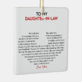 Aan mijn dochter: keramische decoratie (Rechts)