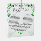 Aan mijn dochter: keramische decoratie (Rechts)