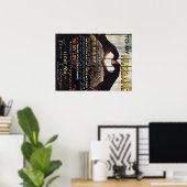 Aan mijn echtgenoot Gift | Brief van de Lovely Hus Poster (Thuiskantoor)