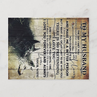 Aan mijn echtgenoot Gift | Brief voor hem | Startd Aankondigingskaart