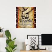 Aan mijn echtgenoot Gift | Cute Husband Gift Poster (Thuiskantoor)