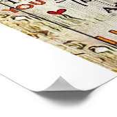 Aan mijn echtgenoot Gift | Lovely Husband Letter C Poster (Hoek)