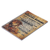 Aan mijn echtgenoot Gift | Lovely Letter for Husba Notitieboek (Linkerzijde)