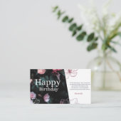 Aan mijn geliefde vrouw op uw speciale dag informatiekaartje (Staand voorkant)