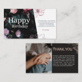 Aan mijn geliefde vrouw op uw speciale dag informatiekaartje (Voorkant / Achterkant)