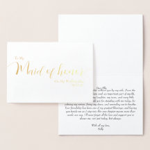 Aan mijn getuige Mijn trouwdag Elegant schrift