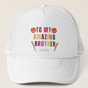 Aan mijn geweldige broer Broer's dag Trucker Pet