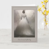 Aan mijn het dromen van de Bruid van de Echtgenoot Kaart (Gele Bloem)