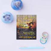 Aan mijn Husband Letter, liefdevol citeert Gift Flyer (Enkel)