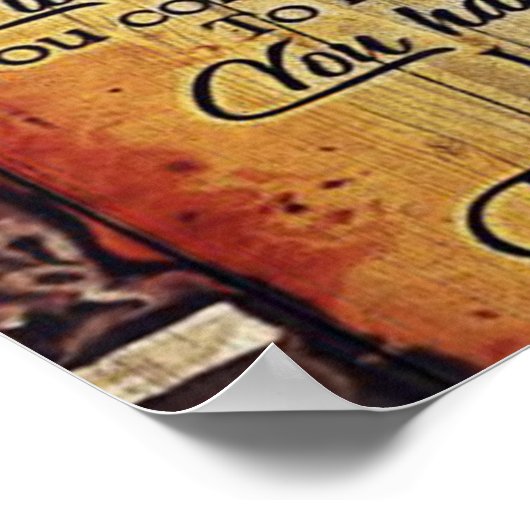 Aan mijn Husband Letter, liefdevol citeert Gift Poster (Hoek)