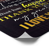 Aan mijn Husband Letter, liefdevol citeert Gift Poster (Hoek)