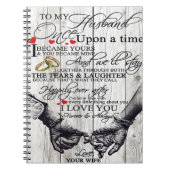 Aan mijn Husband Letter, Love Quottes Gift Notitieboek (Voorkant)