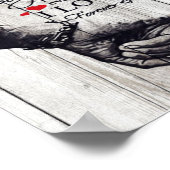 Aan mijn Husband Letter, Love Quottes Gift Poster (Hoek)