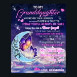 Aan mijn kleindochter Butterflies Birthday Gift Id Poster<br><div class="desc">Aan mijn kleindochter Butterflies Birthday Gift Idee</div>