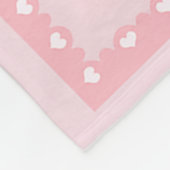 Aan mijn kleindochter Elephant Birthday Gift Idee Fleece Deken (Hoek)