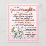 Aan mijn kleindochter Elephant Birthday Gift Idee Flyer<br><div class="desc">Aan mijn kleindochter Elephant Birthday Gift Idee</div>