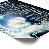 Aan mijn kleindochter Elephant Birthday Gift Idee Foto Afdruk (Hoek)