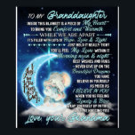 Aan mijn kleindochter Elephant Birthday Gift Idee Poster<br><div class="desc">Aan mijn kleindochter Elephant Birthday Gift Idee</div>