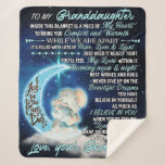 Aan mijn kleindochter Elephant Birthday Gift Idee Sherpa Deken<br><div class="desc">Aan mijn kleindochter Elephant Birthday Gift Idee</div>