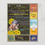 Aan mijn kleindochter Sunflower Birthday Gift Idee Flyer<br><div class="desc">Aan mijn kleindochter Sunflower Birthday Gift Idee</div>