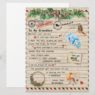 Aan mijn kleinzoon Gift, Grandson en opa, vogellie