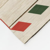 Aan mijn kleinzoon Gift, Grandson en opa, vogellie Fleece Deken (Hoek)