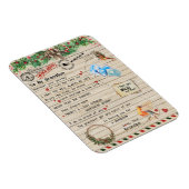 Aan mijn kleinzoon Gift, Grandson en opa, vogellie Magneet (Rechterzijde)