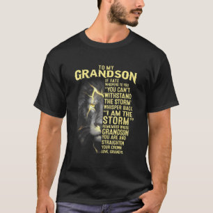 Aan mijn kleinzoon, opa t-shirt