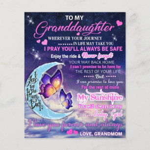 Aan Mijn Kleinzoon Vlinders Verjaardagscadeau Idee Flyer