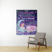 Aan Mijn Kleinzoon Vlinders Verjaardagscadeau Idee Wandkleed (In situ)