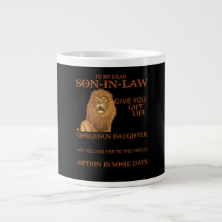 Aan mijn lieve zoon in de wet heb ik je niet de ca grote koffiekop