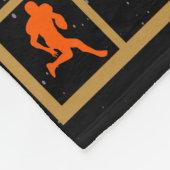 Aan mijn mam Gift, mam en zoon, Ice Hockey Mam Fleece Deken (Hoek)