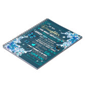 Aan mijn mama Gift, Daughter en Mam, Butterfly Lov Notitieboek (Linkerzijde)