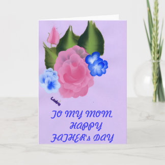 AAN MIJN MAMMA GELUKKIG Vaderdag Kaart